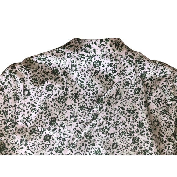 Dress Tuckernuck Floral XS Long Sleeve Button Up Cuffed Vintage Style Preppy - Picture 4 of 10